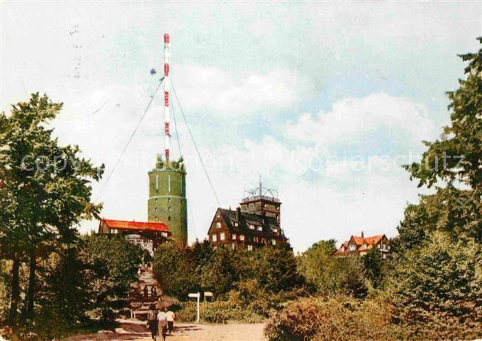 Grosser Inselsberg Berggasthof Aussichtsturm Sender