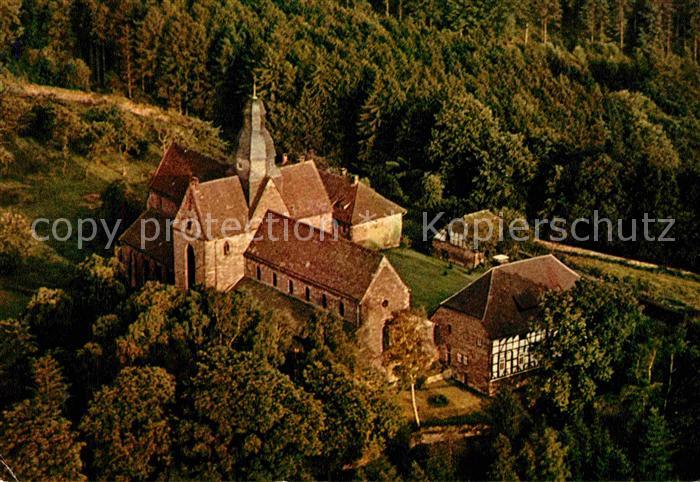 Amelungsborn Ev luth Kloster Zisterzienserkloster Fliegeraufnahme
