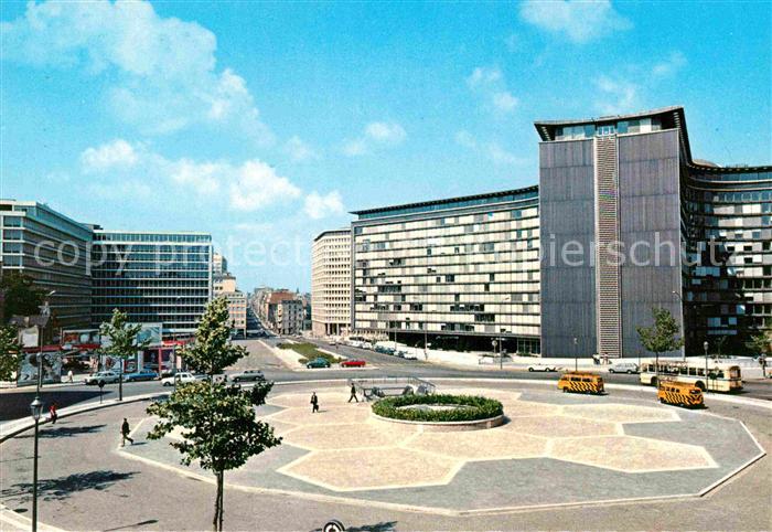 Bruessel Bruxelles Schuman Platz Bueros der Europaeischen Gemeinnschaft