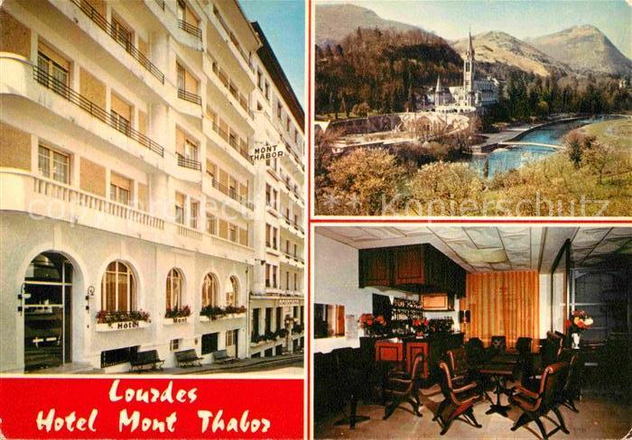 Lourdes Hautes Pyrenees Hotel Mont Thabor Basilika Wallfahrtsor