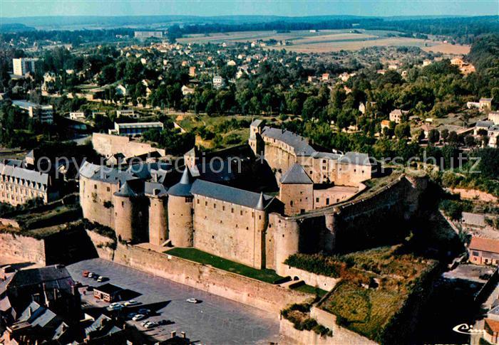 Sedan Ardennes Chateau fort vue aerienne