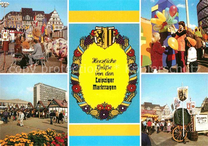 LEIPZIG Sachsen Leipziger Markttage
