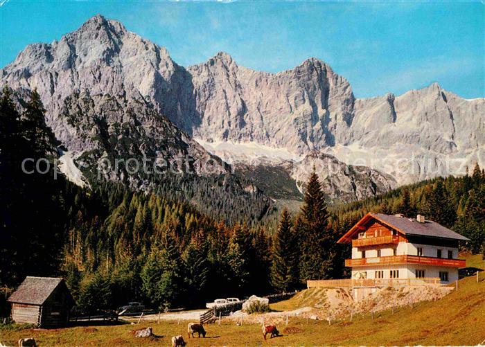 Ramsau Dachstein Steiermark Alpengasthof Pension Dachsteinruhe Dachsteingebirge