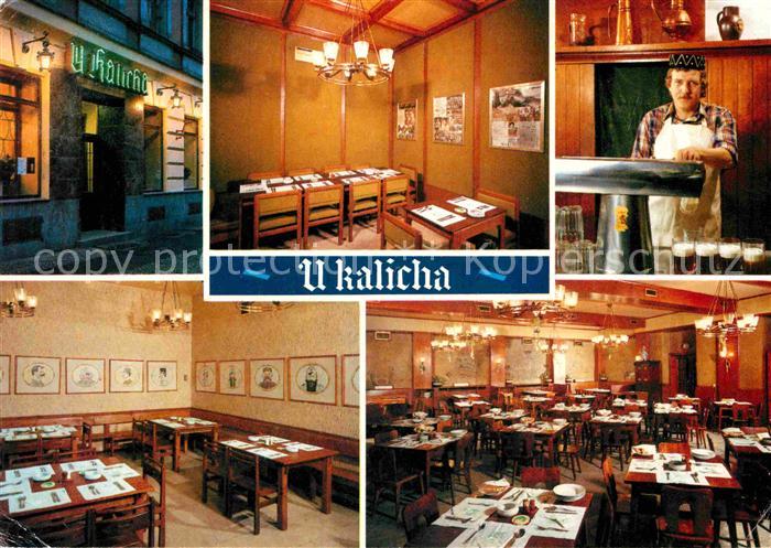 Praha Prahy Prague Restaurace U Kalicha
