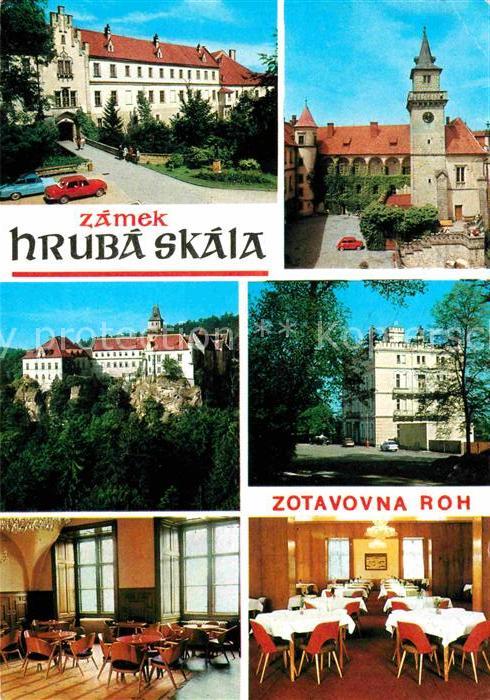 Hruba Skala Zamek zotavovna ROH Cesky Raj Schloss Restaurant