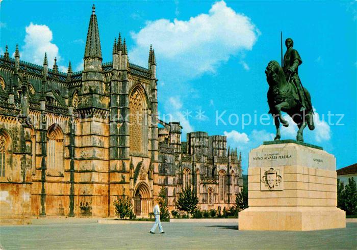 Batalha Mosteiro Estatua Equestre de D Nuno Alvares Pereira Kloster Denkmal Stat