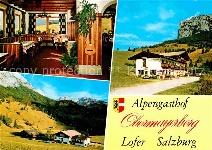 Lofer Alpengasthof Obermayerberg Alpenpanorama