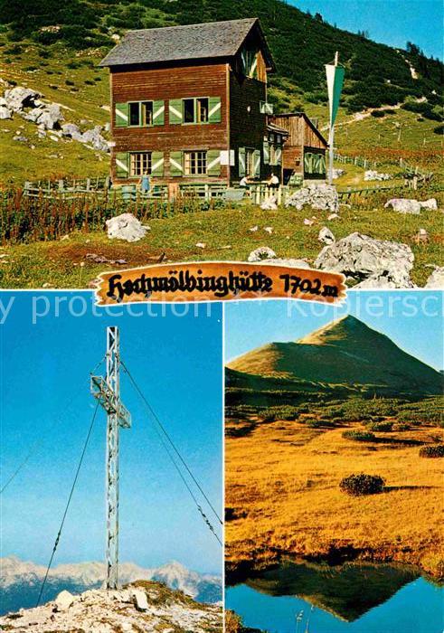 Woerschach Hochmoelbinghuette Gipfelkreuz