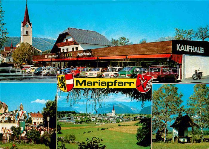 Mariapfarr Kaufhaus Kirche Kapelle Gesamtansicht Alpen