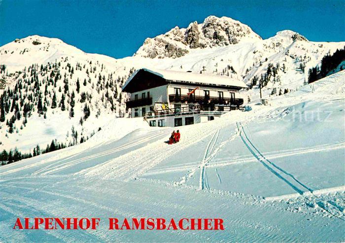 Hermagor Kaernten Alpenhof Ramsbacher Wintersportplatz Alpen