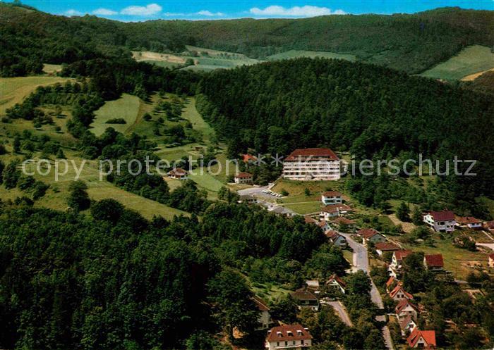 Bad Sooden-Allendorf Sonnenberg Sanatorium Fliegeraufnahme