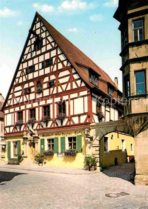 Eschenbach Wolframs Gasthof Alte Vogtei Fachwerkhaus