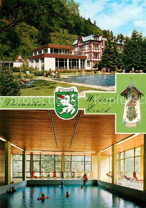 Wildbad Einoed Thermalbad Heilbad Kuranstalt St Georg Hauswappen