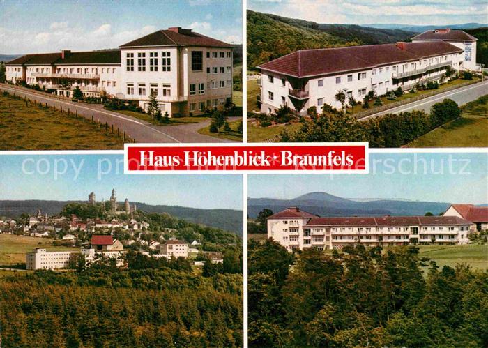 Braunfels Familien Erholungsheim Haus Hoehenblick