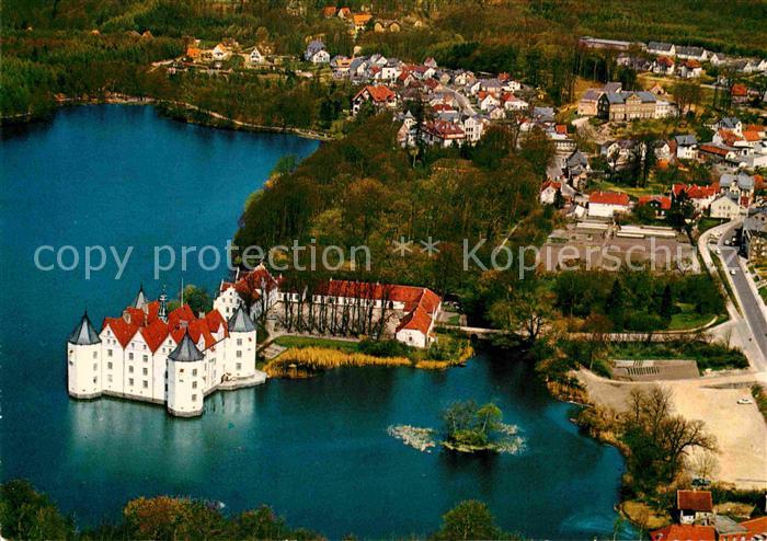 Gluecksburg Ostseebad Schloss Fliegeraufnahme