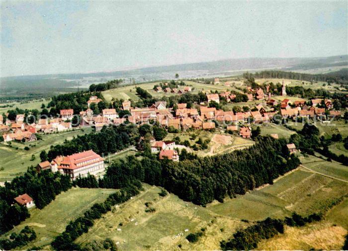 Hohegeiss Harz Hoehenluftkurort Fliegeraufnahme