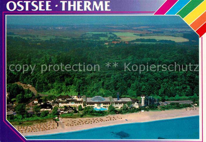 Scharbeutz Ostseebad Ostsee Therme Fliegeraufnahme