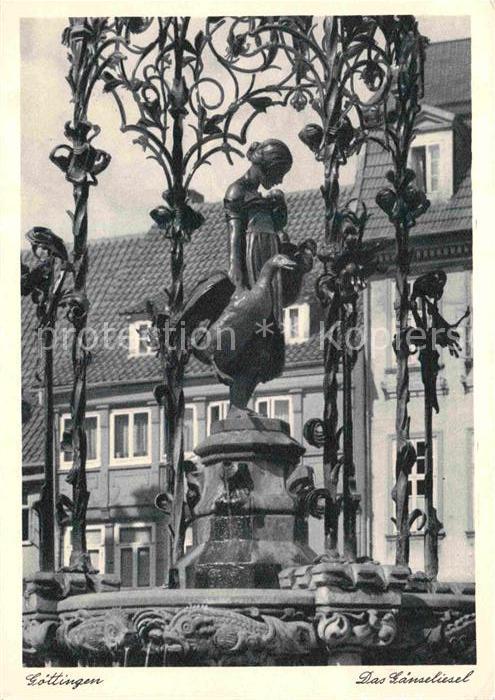 Goettingen Niedersachsen Gaenseliesel