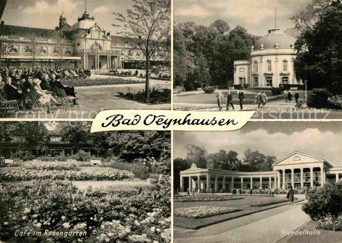 Oeynhausen Bad Kurtheater Filmbuehne Kurhaus Rosengarten Wandelhalle
