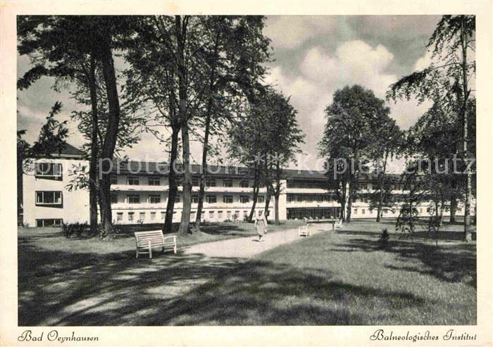Oeynhausen Bad Balneologisches Institut