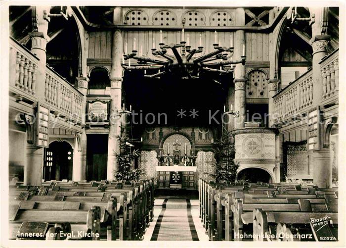 Hahnenklee-Bockswiese Harz Kirche Altarraum