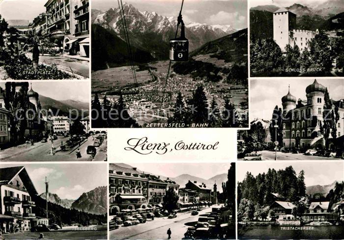 Lienz Tirol Zettersfeld Bahn Schloss Bruck Tristacher See