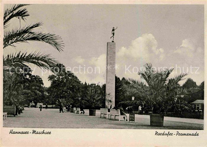 HANNOVER  CITY Maschsee Nordufer Promende NZ3