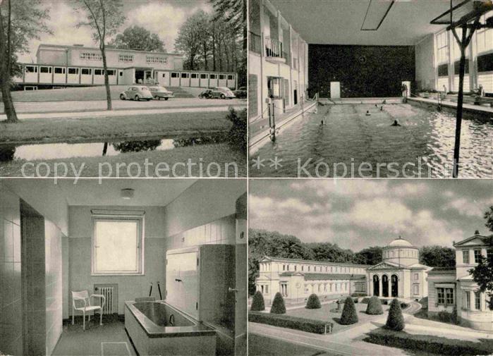 Oeynhausen Bad Kuranlagen Badehaus Badezelle