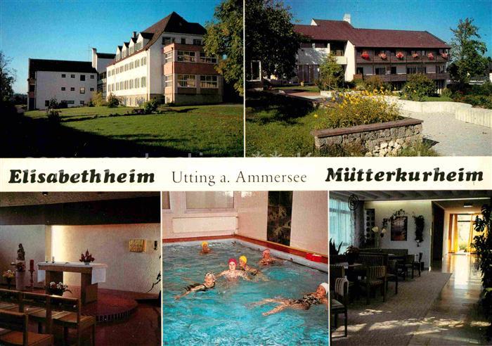 Utting Ammersee Elisabethheim Muetterkurheim Schwimmbad