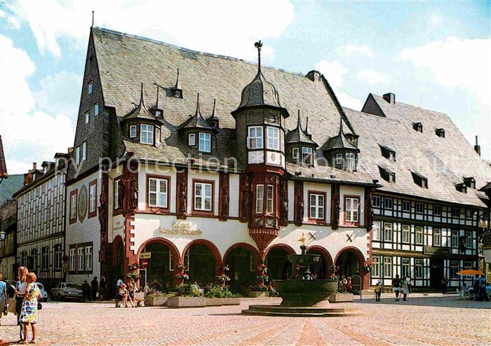GOSLAR Harz Niedersachsen Marktplatz Hotel Kaiserworth