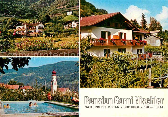 Naturns Garni Nischler Pool Kirche