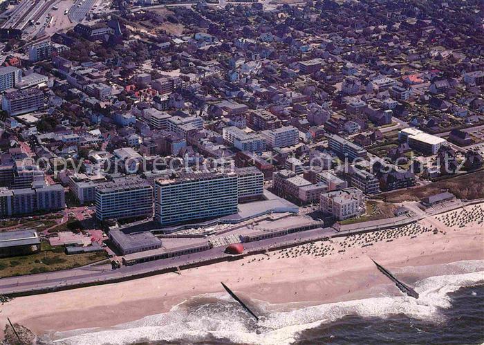 Westerland Sylt Luftaufnahme Kurzentrum Strand