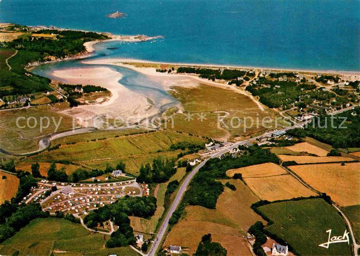 Bretagne Region Küste Penthievre Camping