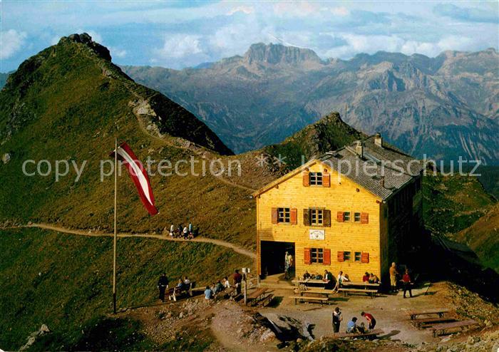 Schruns Vorarlberg Wormser Huette Rote Wand Montafon
