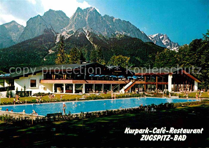 Grainau Kurpark Cafe Restaurant Zugspitz Bad