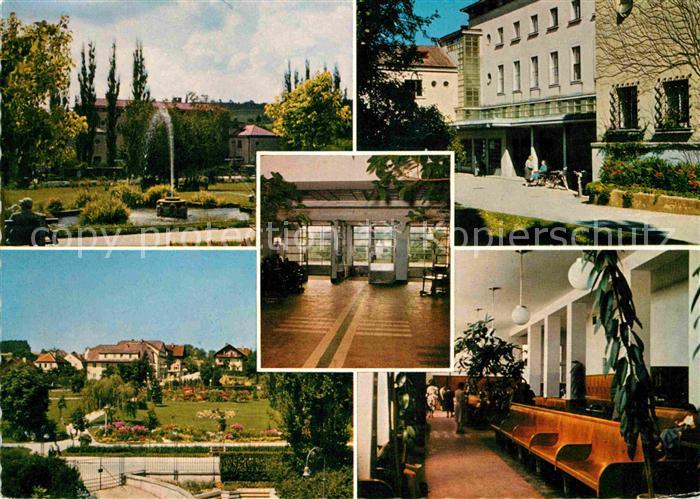 Gallspach Institut Zeileis Kurpark Eingang Halle Warteraum