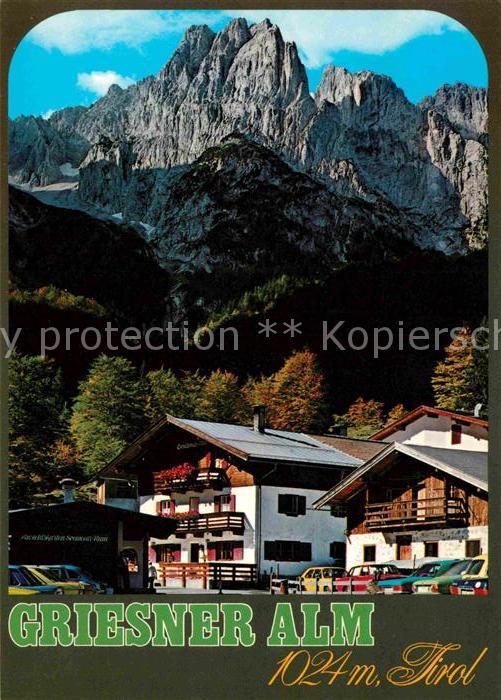 Wilder Kaiser Unterkunftshaus Griesneralm