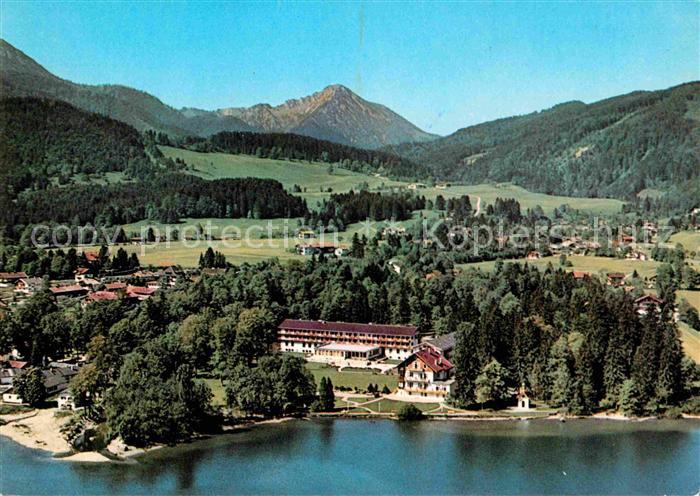Wiessee Bad Hotel Hubertus Luftaufnahme