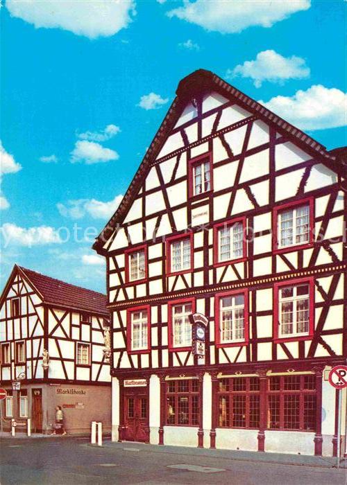 Neuenahr-Ahrweiler Bad Gaststaette Marktbrunnen Fachwerk