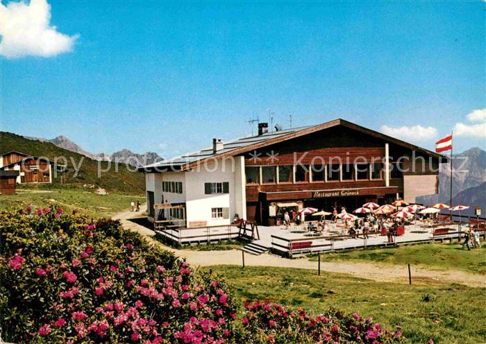 Tschagguns Vorarlberg Golm Restaurant Grueneck