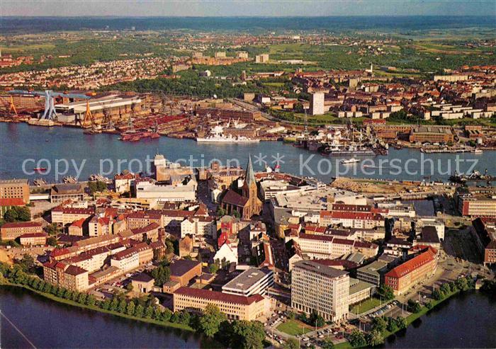 KIEL  CITY Innenstadt Werft Ostufer