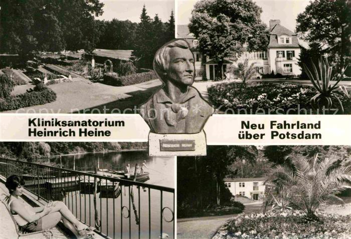 Neu Fahrland Park Rosengarten Haupthaus Lehnitzsee Waldhaus