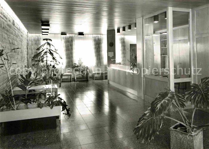 Oberhof Thueringen Erholungsheim Richard Eiling Empfang