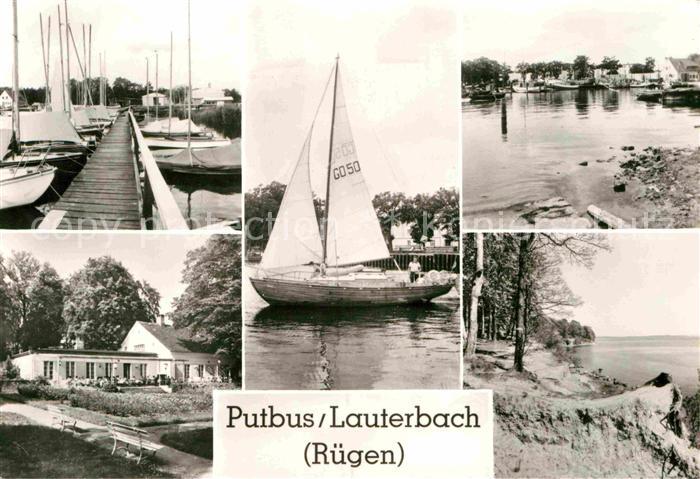Putbus Ruegen Hafen RosenCafe Haus Goor
