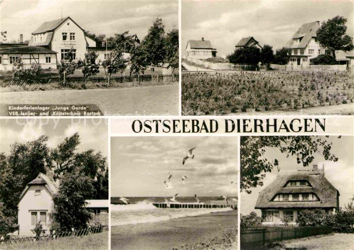 Dierhagen Ostseebad Kinderferienlager Junge Garde