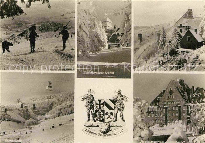 Oberwiesenthal Erzgebirge Fichtelberghaus Sportgelaende