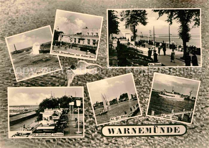 Warnemuende Ostseebad Mole HOG-Strandhaus