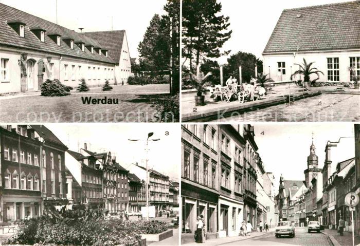 Werdau Sachsen Markt August-Bebel-Strasse