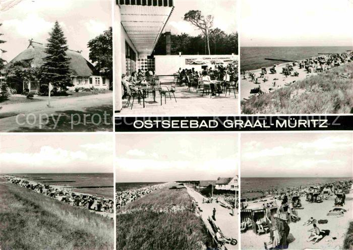 Graal-Mueritz Ostseebad Strand Gaststaette