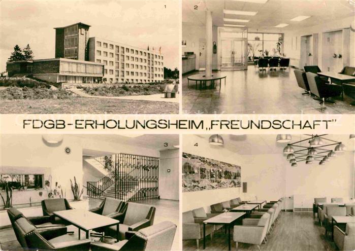 Feldberg Mecklenburg Erholungsheim Freundschaft